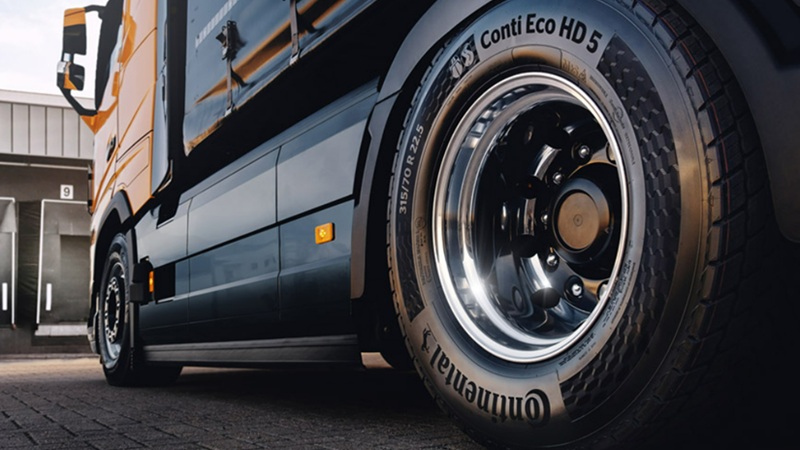 Continental выпустила новые модели TBR-шин пятого поколения